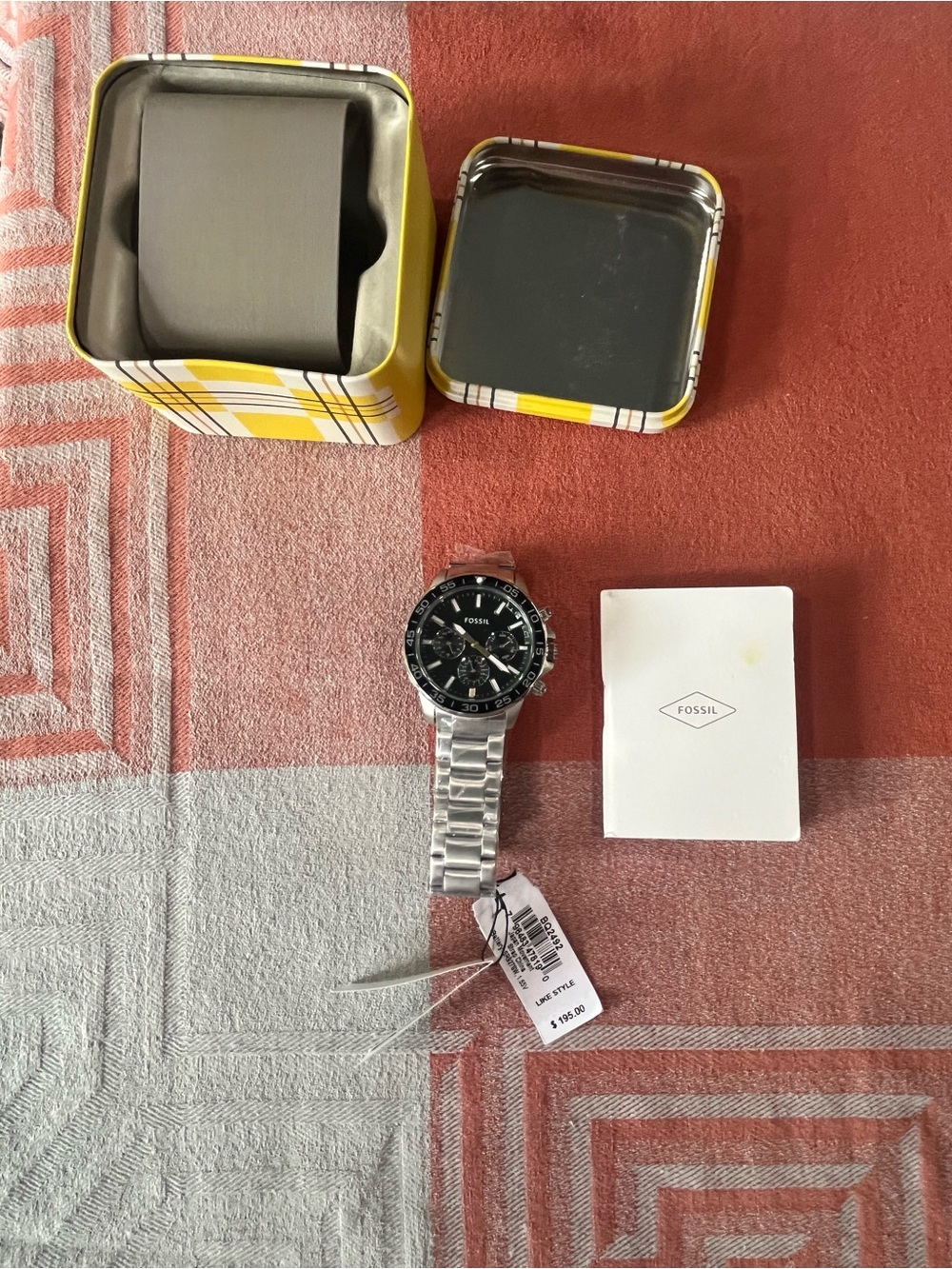 FOSSIL Men's Bannon Multifunction Stainless Steel Watch BQ2492 - NIB - Picture 7 of 8